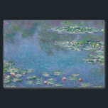 Papier Mousseline Monet Lys d'eau Peinture<br><div class="desc">Oscar-Claude Monet (14 novembre 1840 - 5 décembre 1926) fut peintre français et fondateur du style impressionniste français de la peinture.  Le terme "impressionnisme" est dérivé du titre d'une de ses peintures.   Cette peinture est Water Lilies.</div>