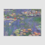 Papier Mousseline Monet Water Lilies Chef-d'oeuvre Peinture<br><div class="desc">Monet Water Lilies - Ce tableau Monet classique a été peint par Claude Monet en 1916. Il fait partie de sa célèbre collection de nénuphars où il peint dans son jardin à Giverney,  France. Un tableau de chef-d'oeuvre.</div>