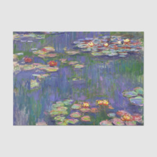 Papier Mousseline Monet Water Lilies Chef-d'oeuvre Peinture