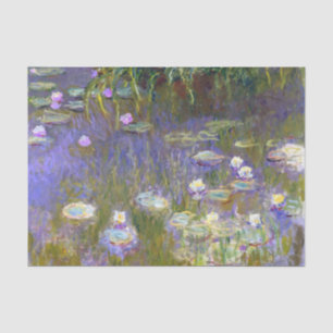 Papier Mousseline Monet Water Lilies Fine Art (1922)