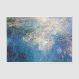 Papier Mousseline Monet Water Lilit The Clouds Fine Art