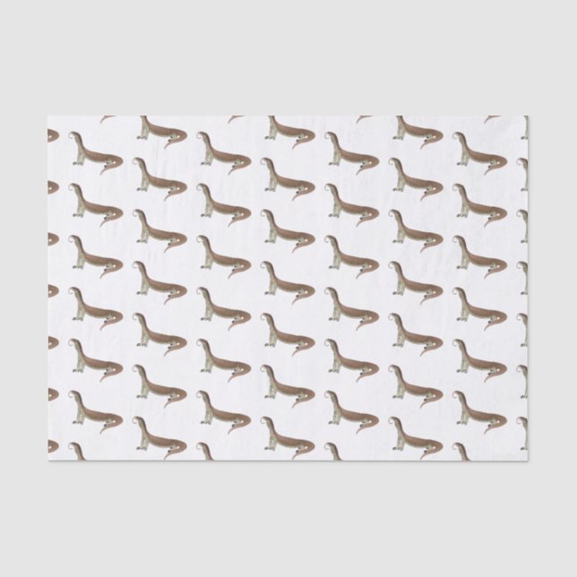 Papier Mousseline Monitor lizard (Recto)