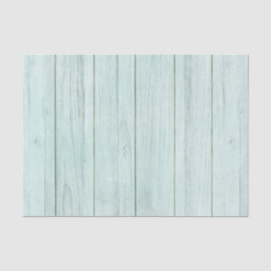 Papier Mousseline Monnaie Vert Pastel Turquoise Bois Rustique
