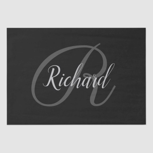 Papier Mousseline Monogramme (Recto)