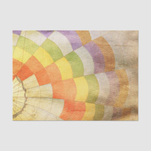 Papier Mousseline Montgolfière Colorée
