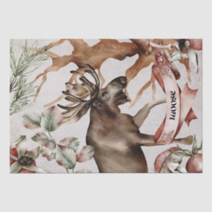 Papier Mousseline Moose Watercolor Automne mystérieux Automne Oracle