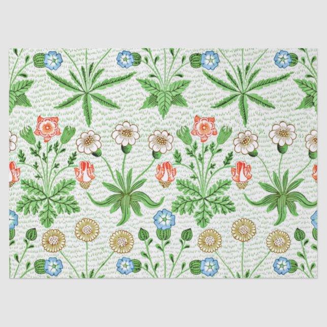 Papier Mousseline Morris - Daisy par William Morris (Recto)
