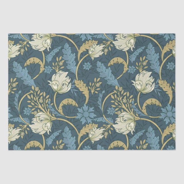 Papier Mousseline Morris Garden Motif Floral (Recto)