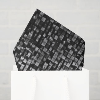 Papier Mousseline Mosaïque Art Déco Vintage