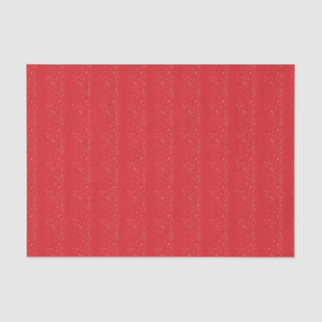 Papier Mousseline Motif 10" de tache de rouge de brique X 15" papier (Recto)