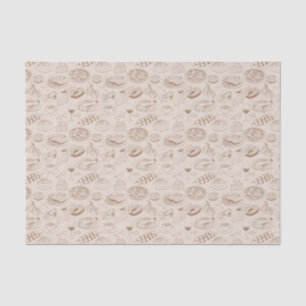 Papier Mousseline Motif 3 de nourriture