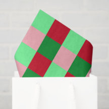 Motif à carreaux de Noël contemporain