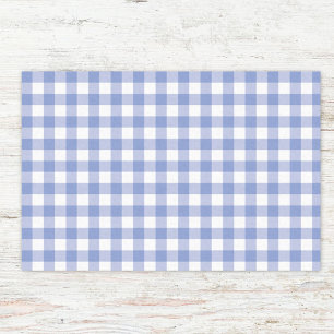 Papier Mousseline Motif à carreaux gingham en couleurs pastel