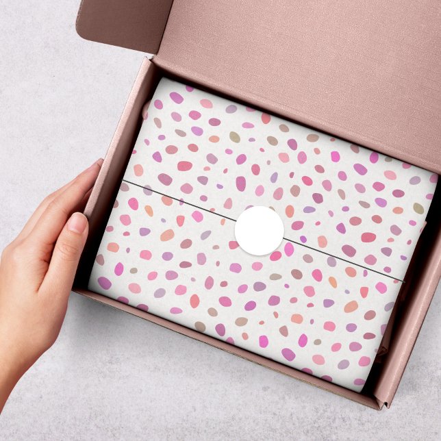 Papier Mousseline Motif Abstrait moderne en rose (Créateur téléchargé)