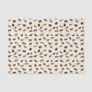 Papier Mousseline Motif animal 1