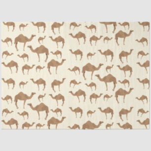 Papier Mousseline Motif animal chameau