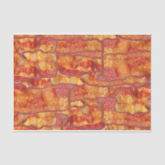 Papier Mousseline Motif Arrière - plan Bacon, Drôle Fried Food