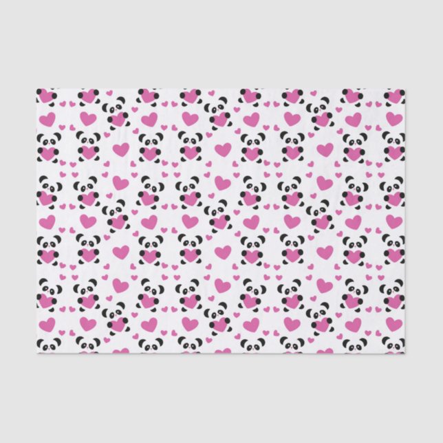 Papier Mousseline Motif au jour de l'amour (Recto)