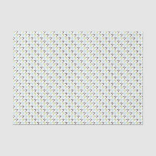 Papier Mousseline Motif Bass Clef