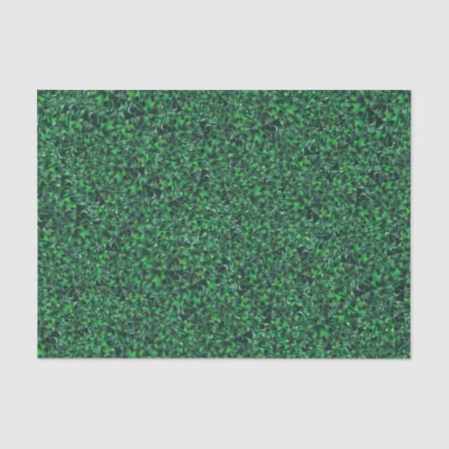 Papier Mousseline Motif botanique Leafy Elegance (Recto)