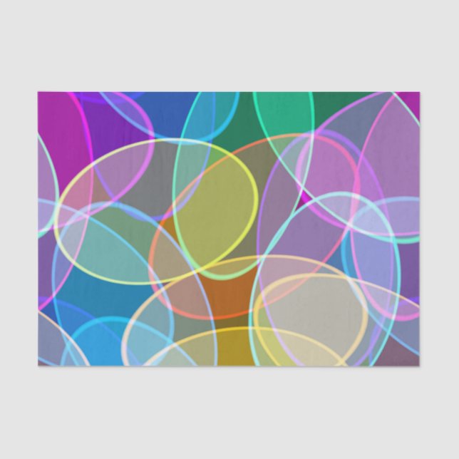 Papier Mousseline Motif brillant (Recto)