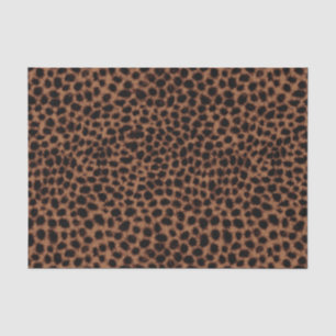 Papier Mousseline Motif d'aquarelle léopard