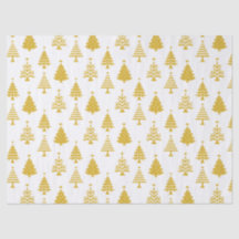 Motif d'arbre de Noël jaune et blanc festif