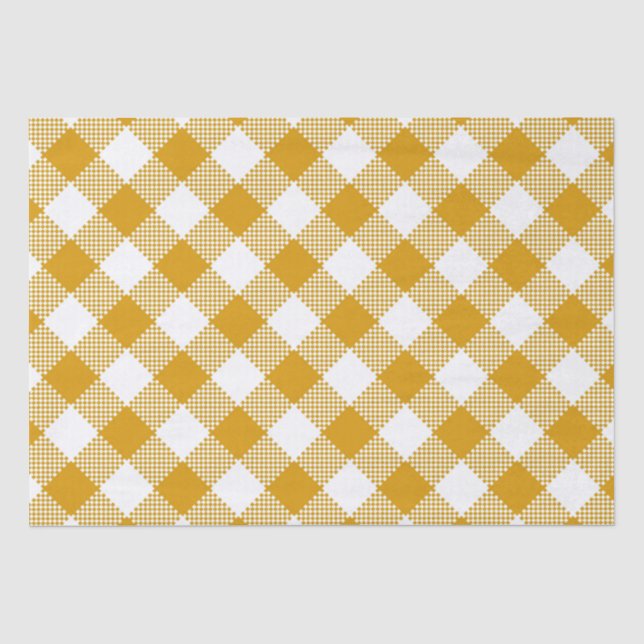 Papier Mousseline Motif d'automne aquarelle (Recto)