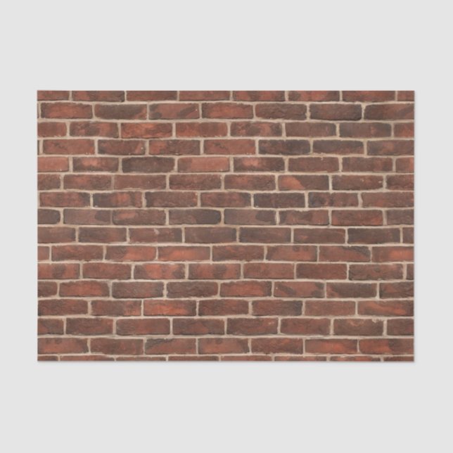 Papier Mousseline Motif de briques (Recto)