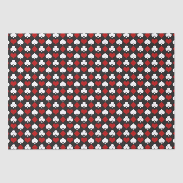Papier Mousseline Motif de casino (Recto)