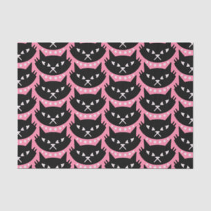 Papier Mousseline Motif de chat atomique moderne du milieu du siècle