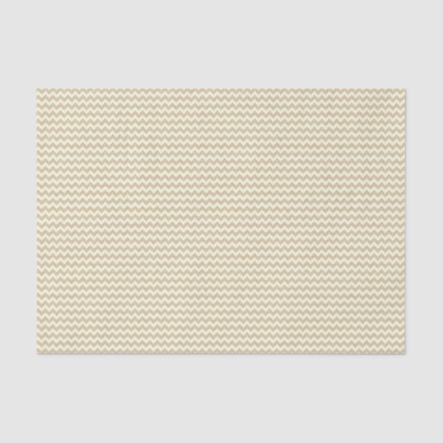 Papier Mousseline Motif de Chevron (Recto)