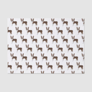 Papier Mousseline Motif de chien de dessin animé mignon Terrier de B