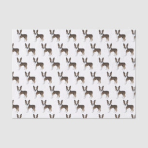 Papier Mousseline Motif de chien de dessin animé mignon Terrier de B