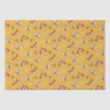 Motif de chou de lépi dessiné main