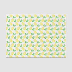 Papier Mousseline Motif de citron vert