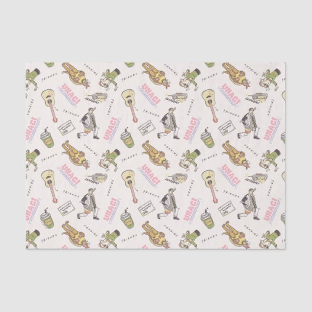 Papier Mousseline Motif de dessin animé Tan FRIENDS™ (Recto)