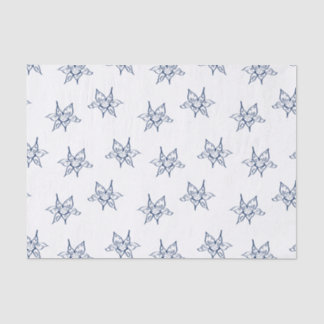 Papier Mousseline Motif de dessin de fleur de lys