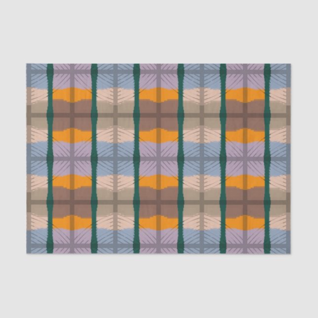 Papier Mousseline Motif de détection miroir empilable (Recto)