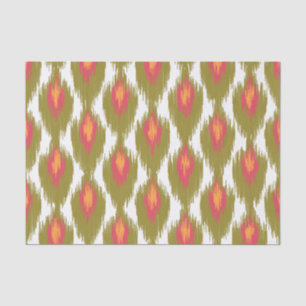 Papier Mousseline Motif de diamants de la tribu Abstraite de la Mage