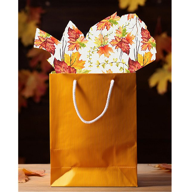 Papier Mousseline Motif de feuilles d'érable d'automne  (Créateur téléchargé)
