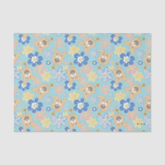 Papier Mousseline Motif de fleurs Scooby-Doo
