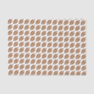 Papier Mousseline Motif de football aquarelle