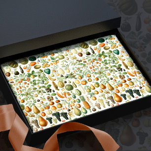 Papier Mousseline Motif de fruits de l'Adolphe Millot