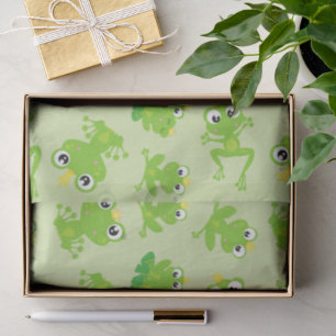 Papier Mousseline Motif de grenouille, Grenouilles mignonnes, Grenou