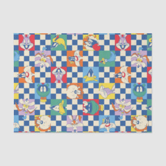 Papier Mousseline Motif de jeton couleur LOONEY TUNES™ Checker