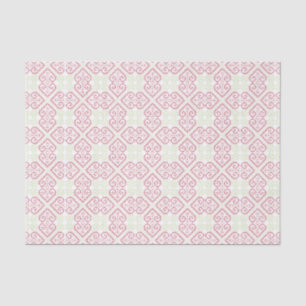 Papier Mousseline motif de la broderie de croix vintage