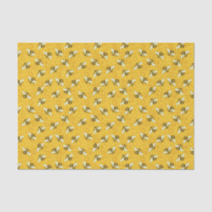 Papier Mousseline Motif de la ruche d'abeilles