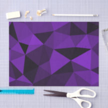 Motif de maille géométrique noir violet