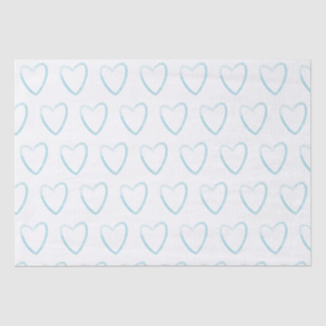 Papier Mousseline Motif de mariage Pretty Heart  (Recto)